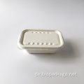 1000 ml Zellstoffbagasse -Behälter